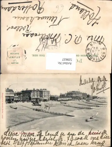 539637,England Worthing East Parade e beach West Sussex