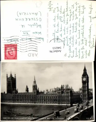 546213,England London House of Parlament Bus Autobus Doppeldecker