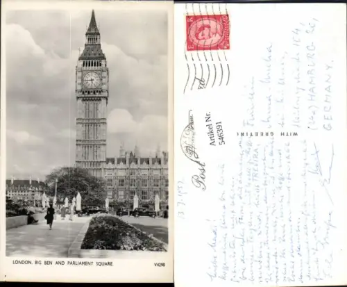 546391,England London Big Ben Parliament Square