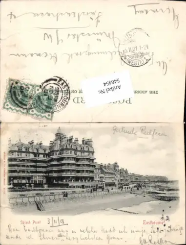 546454,England Eastbourne Splash Point Hotel Strand pub Stengel Co. 14753
