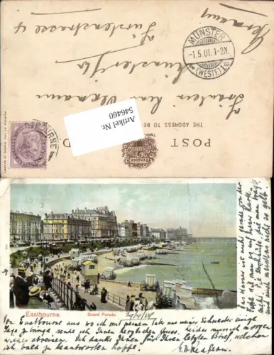546460,England Eastbourne Grand Parade Strandleben