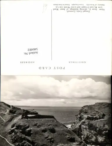 546492,England Cornwall Tintagel Castle Lower Wards