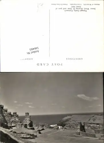 546493,England Cornwall Tintagel Castle Lower Wards