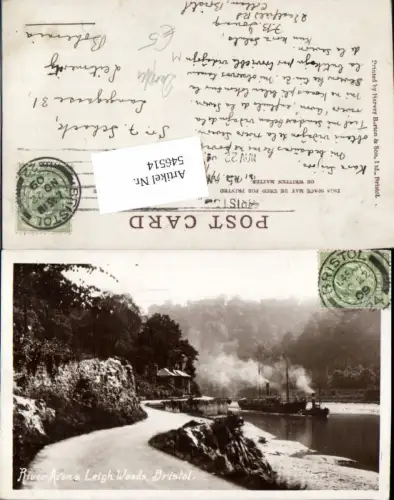 546514,England Bristol River Avon Leigh Woods Dampfer Schiff Ship