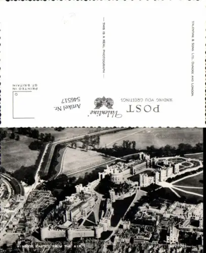 546517,England Fliegeraufnahme Windsor Castle from the air