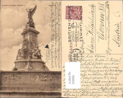 559032,England London Queen Victoria Memorial Statue Denkmal