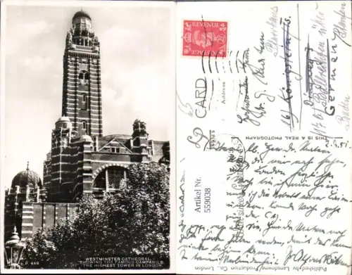 559038,England London Westminster Cathedral Highest Tower