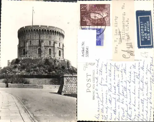 559041,England Windsor Castle The Round Tower