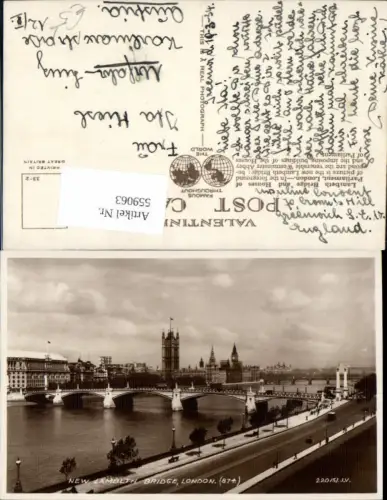 559063,England London New Lambeth Bridge Brücke