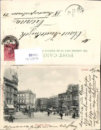 559084,England London Piccadilly Circus Kutsche