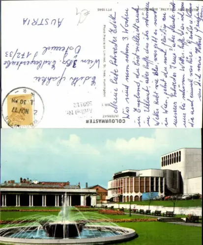 559112,England Birmingham pepertory Theatre Theater