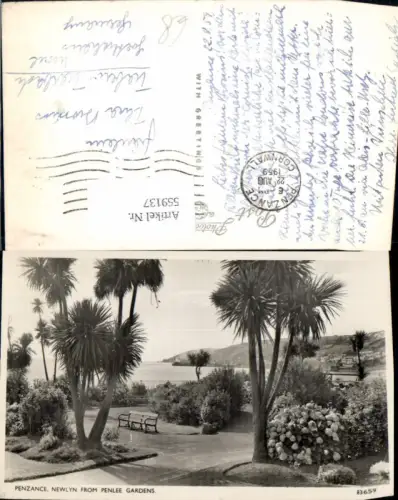559137,England Penzance Newlyn from Penlee Gardens
