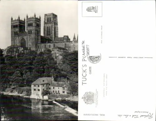 585977,Foto Ak Durham Cathedral from the South-west England