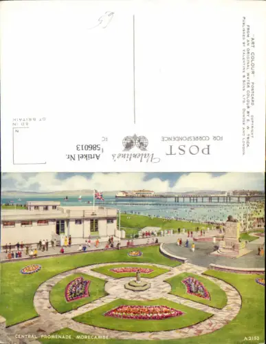 586013,Central Promenade Morecambe Schiff Dampfer England