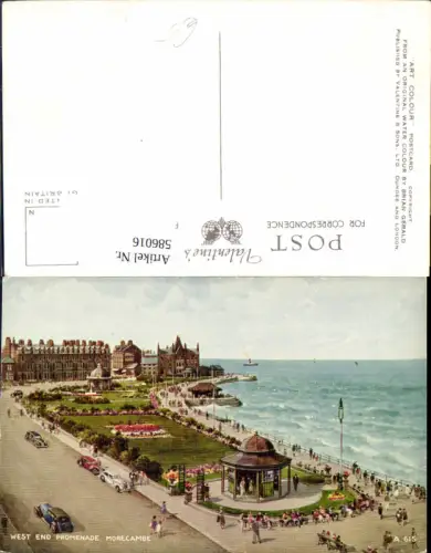 586016,West End Promenade Morecambe England
