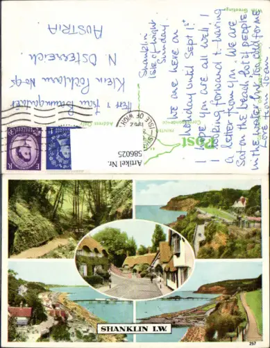 586025,Mehrbild Ak Shanklin Civil Parish Isle of Wight England