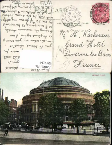 586034,London Albert Hall England