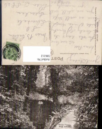 596112,Yeovil Nine Springs Wasserfall Quelle United Kingdom