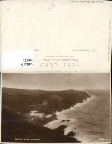 596121,Pentire Head Newquay Küste United Kingdom