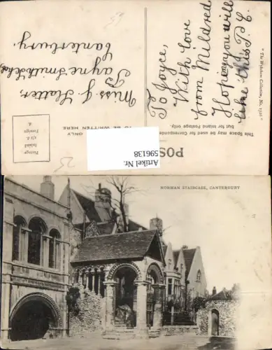596138,Norman Staircase Canterbury United Kingdom
