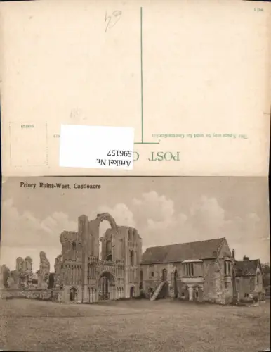 596157,Priory Ruins-West Castleacre Ruine United Kingdom