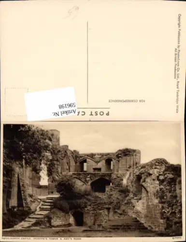 596198,Kenilworth Castle Mervyns Tower and Amys Room Ruine United Kingdom