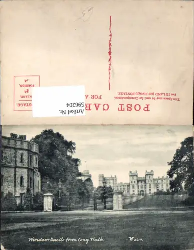 596204,Windsor Castle form Long Walk Schloss United Kingdom