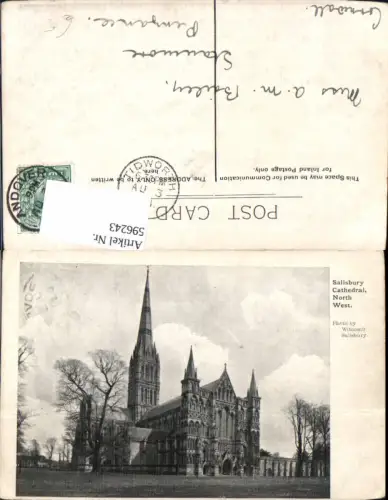 596243,Salisbury Cathedral North West Kathedrale United Kingdom