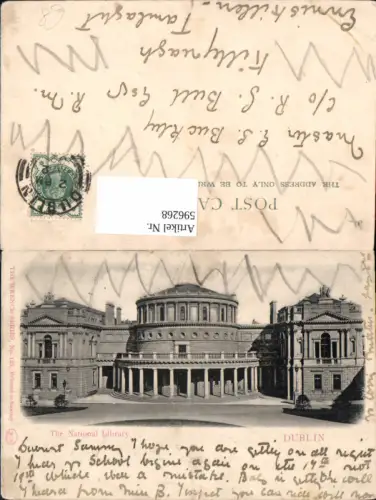 596268,Dublin The National Library Bibliothek United Kingdom