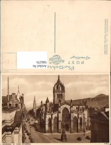 596270,Edinburgh St Giles Cathedral Kathedrale United Kingdom