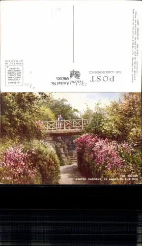 596285,The Bridge Ashton Gardens St Annes-on-the-Sea Brücke United Kingdom