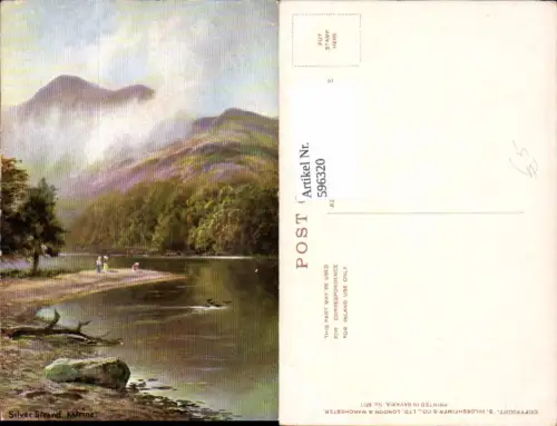 596320,Künstler Ak Silver Strand Katrine United Kingdom