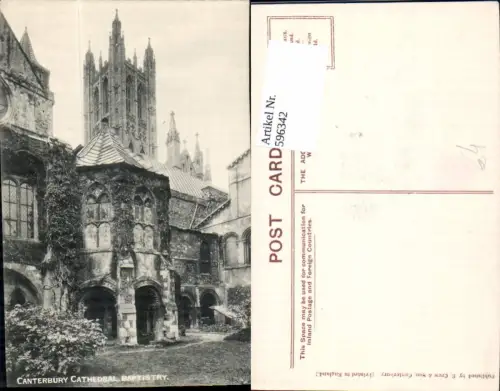 596342,Canterbury Cathedral Baptistry Kathedrale United Kingdom