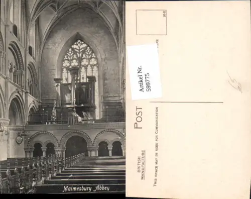 599775,Malmesbury Abbey Kirche Great Britain