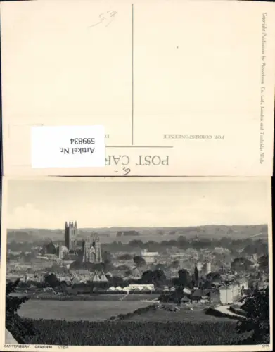 599834,Canterbury General View Great Britain