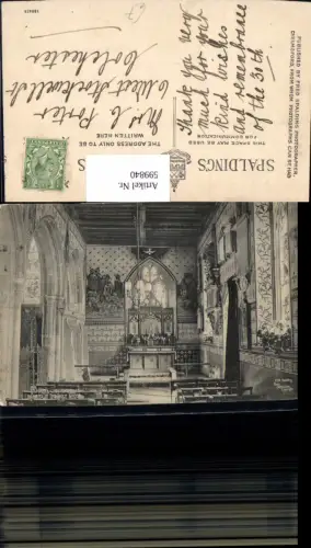 599840,Chelmsford St Marys Chapel of the Holy Ghost Kirche Innen Great Britain