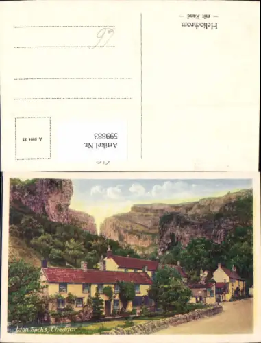 599883,The Cliffs Lion Rocks Cheddar Great Britain