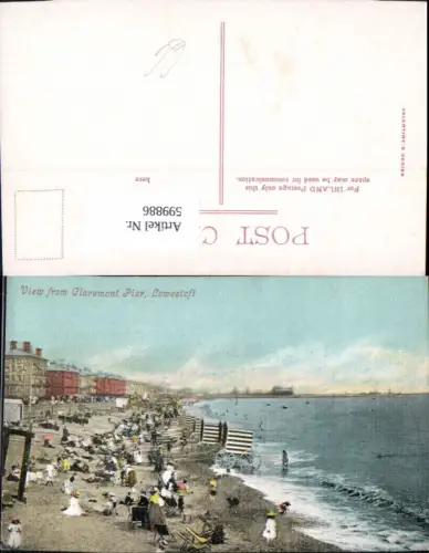 599886,View form Claremont Pier Lowestoft Great Britain