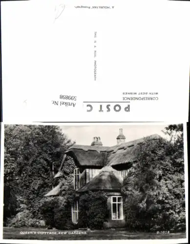 599898,London Kew Gardens Queens Cottage Great Britain