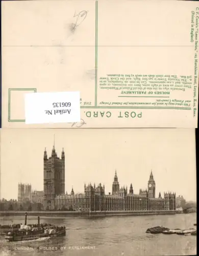 606135,London Houses of Parliament Bid Ben Dampfer Schiff Raddampfer Great Britain