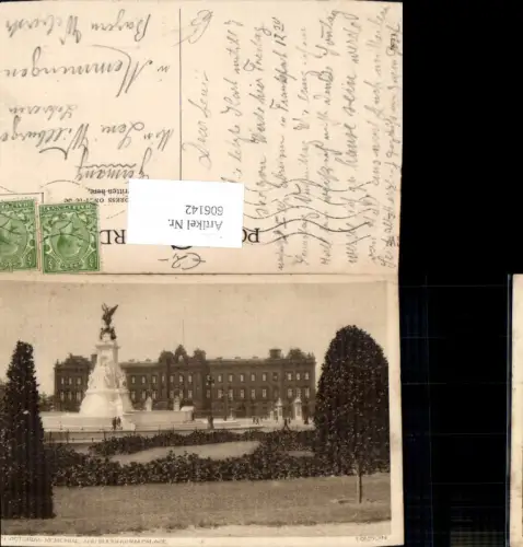606142,London Queen Victoria Memorial and Buckingham Palace Great Britain