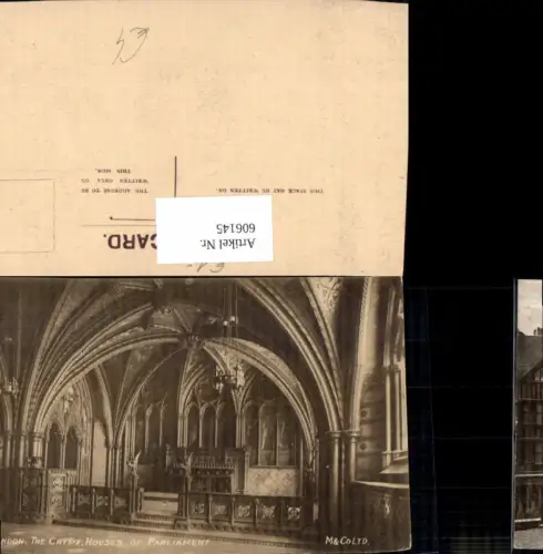 606145,London The Crypt Houses of Parliament Great Britain