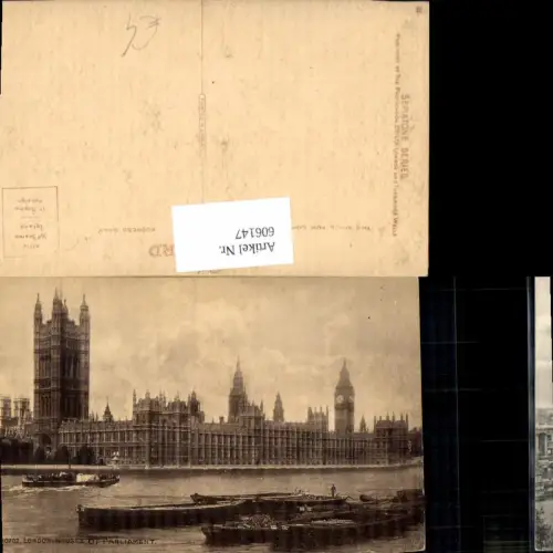 606147,London Houses of Parliament Schiffe Dampfer Great Britain