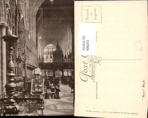606293,Chester The Choir Chester Cathedral Kathedrale Interior Great Britain
