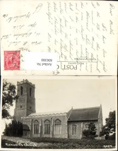 606300,Foto Ak Ranworth Church Kirche Great Britain