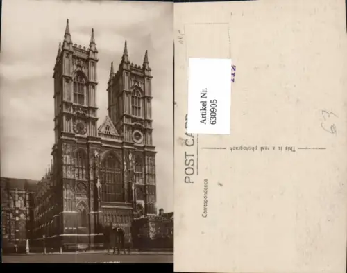 630905,London Westminster Abbey West Front Great Britain