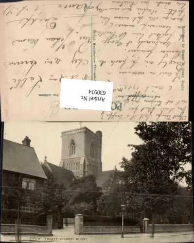 630914,Rugby Warwickshire Holy Trinity Church Kirche Great Britain
