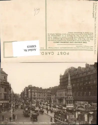 630919,London The Strand and Charing Cross Great Britain