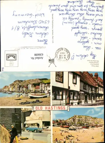 636698,Mehrbild Ak Old Hastings Great Britain
