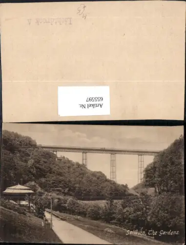 655597,Saltburn The Gardens Brücke Saltburn-by-the-Sea